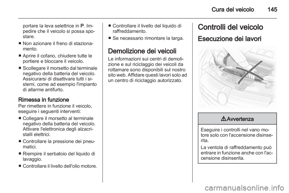 OPEL CORSA 2012  Manuale di uso e manutenzione (in Italian) 