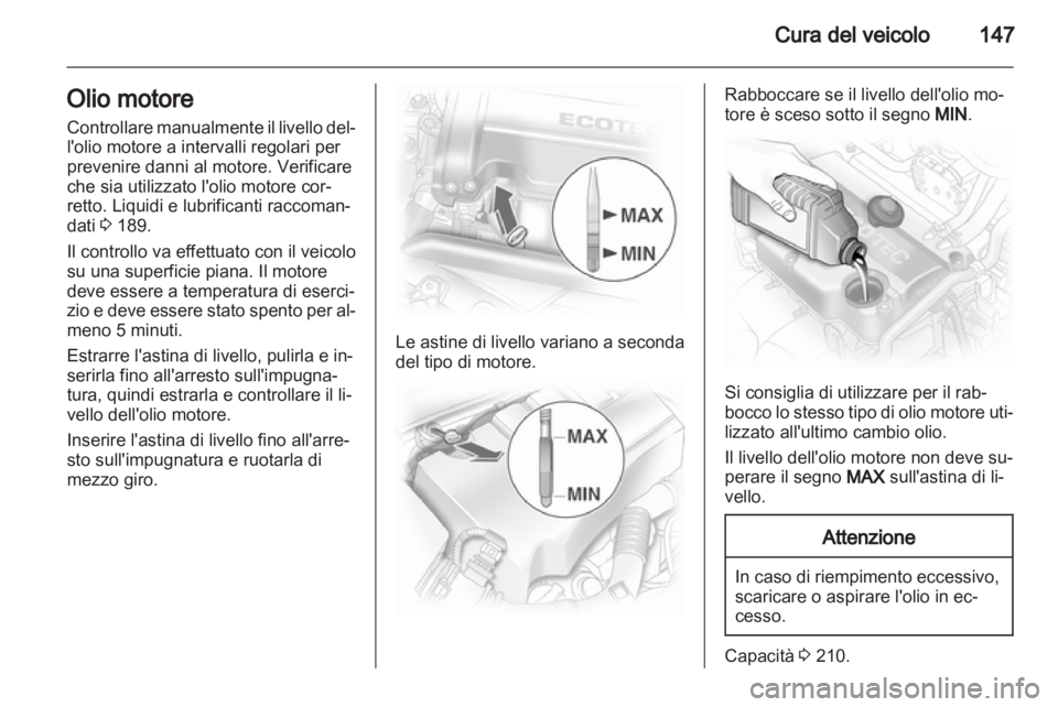 OPEL CORSA 2012  Manuale di uso e manutenzione (in Italian) 