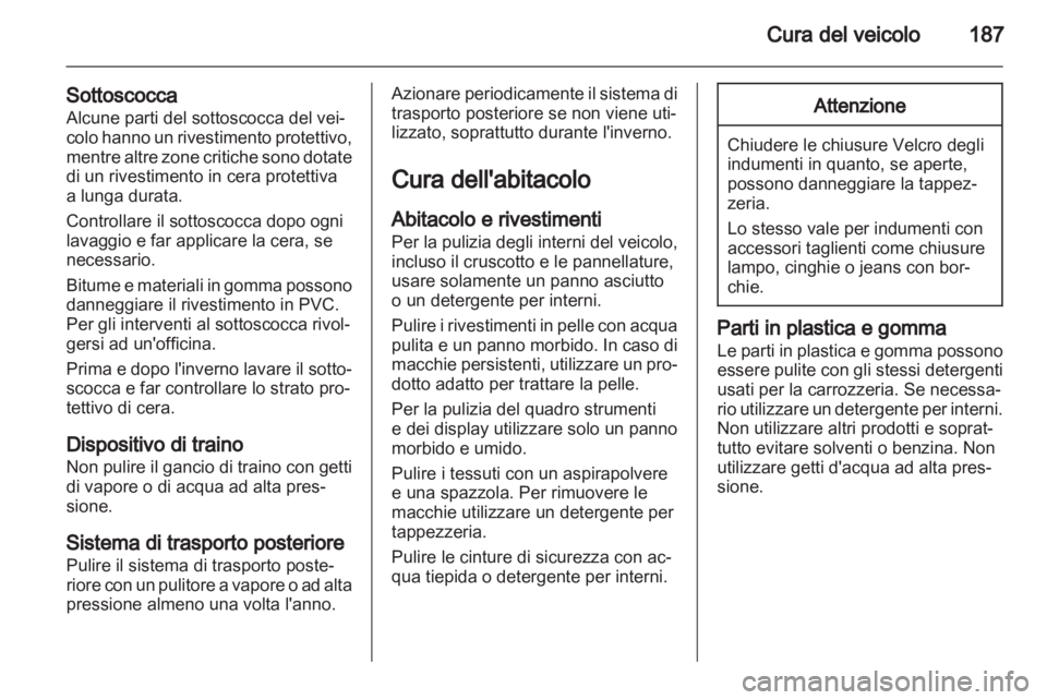 OPEL CORSA 2012  Manuale di uso e manutenzione (in Italian) 