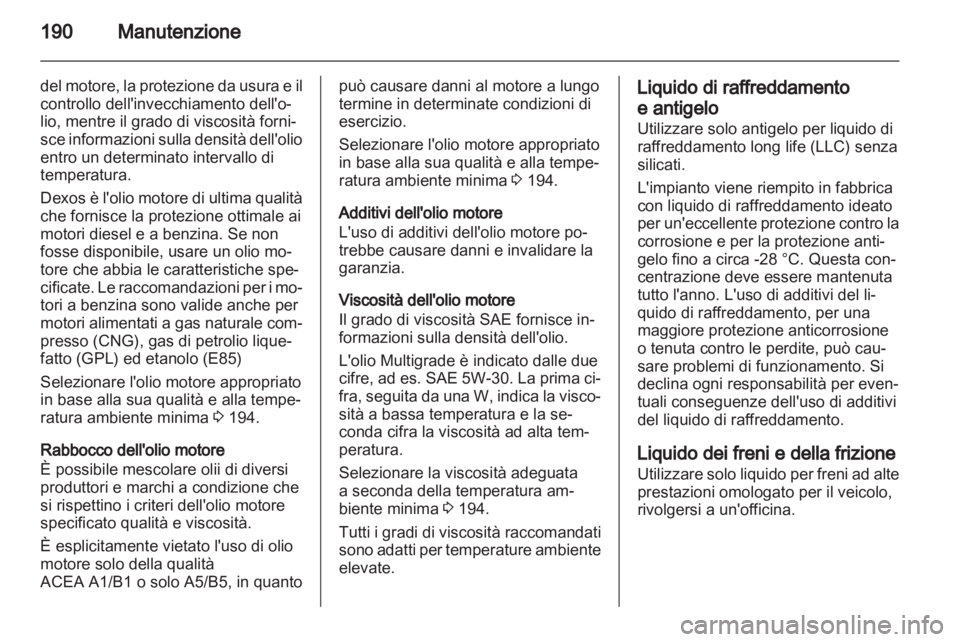 OPEL CORSA 2012  Manuale di uso e manutenzione (in Italian) 