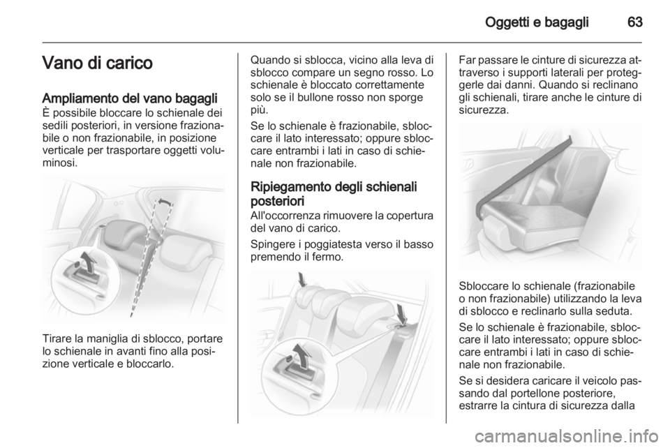 OPEL CORSA 2012  Manuale di uso e manutenzione (in Italian) 
