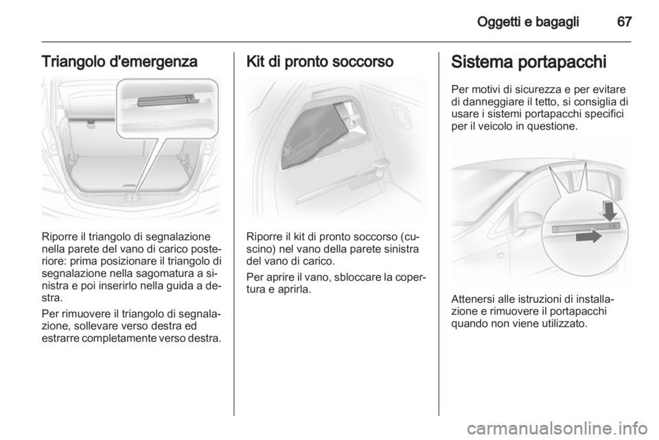 OPEL CORSA 2012  Manuale di uso e manutenzione (in Italian) 