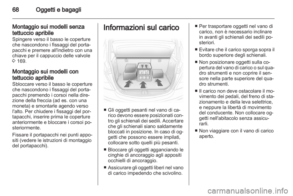OPEL CORSA 2012  Manuale di uso e manutenzione (in Italian) 