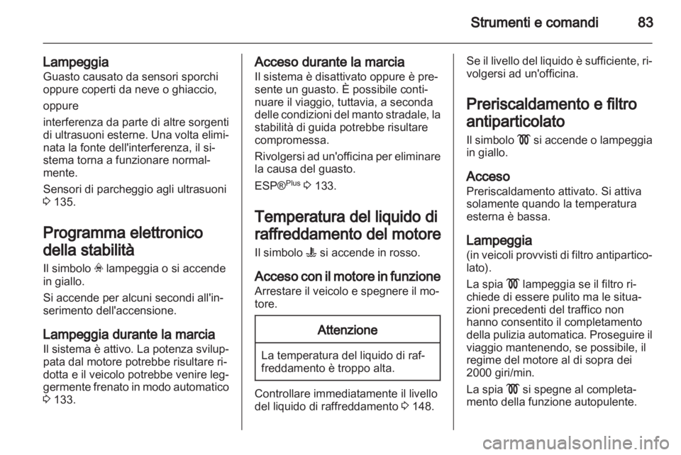 OPEL CORSA 2012  Manuale di uso e manutenzione (in Italian) 