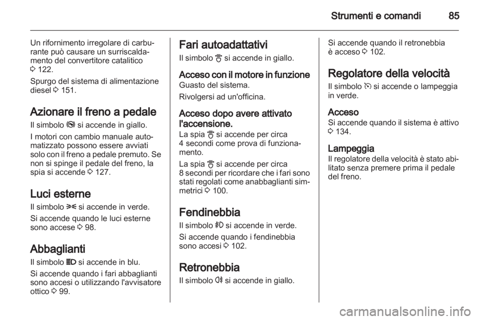 OPEL CORSA 2012  Manuale di uso e manutenzione (in Italian) 