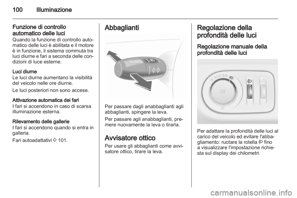 OPEL CORSA 2012.5  Manuale di uso e manutenzione (in Italian) 