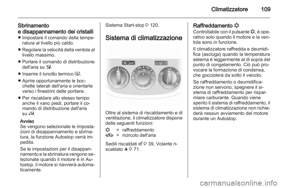 OPEL CORSA 2012.5  Manuale di uso e manutenzione (in Italian) 