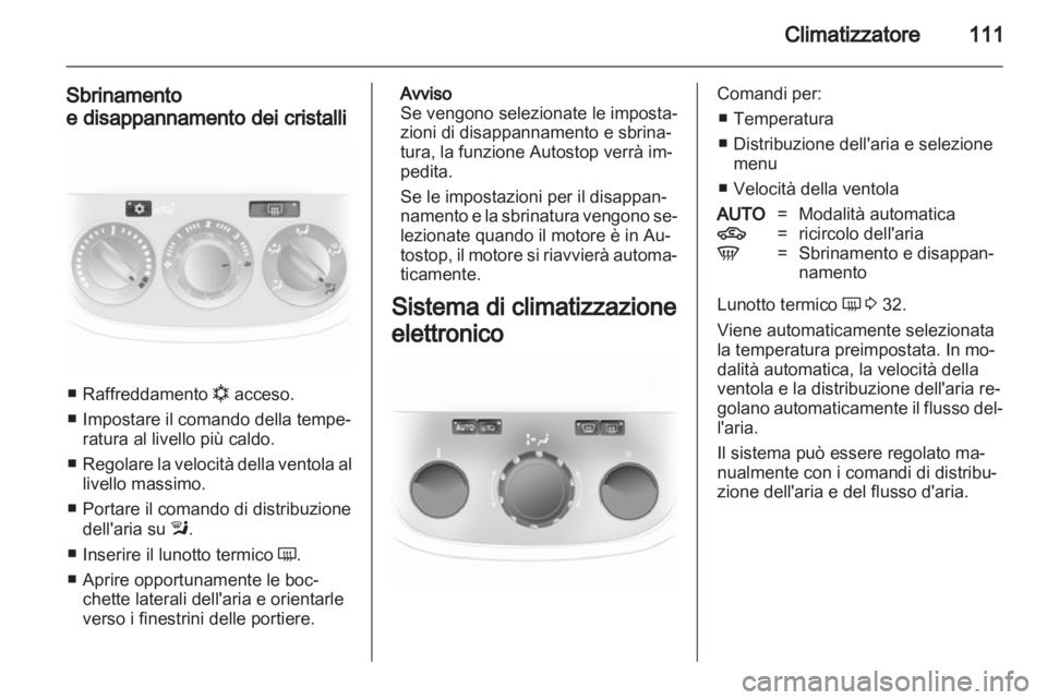 OPEL CORSA 2012.5  Manuale di uso e manutenzione (in Italian) 