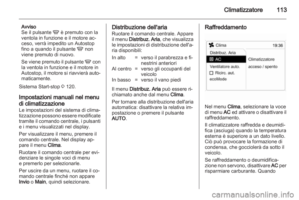OPEL CORSA 2012.5  Manuale di uso e manutenzione (in Italian) 