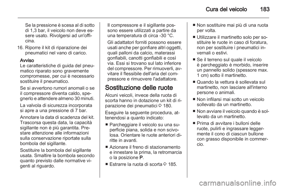 OPEL CORSA 2012.5  Manuale di uso e manutenzione (in Italian) 