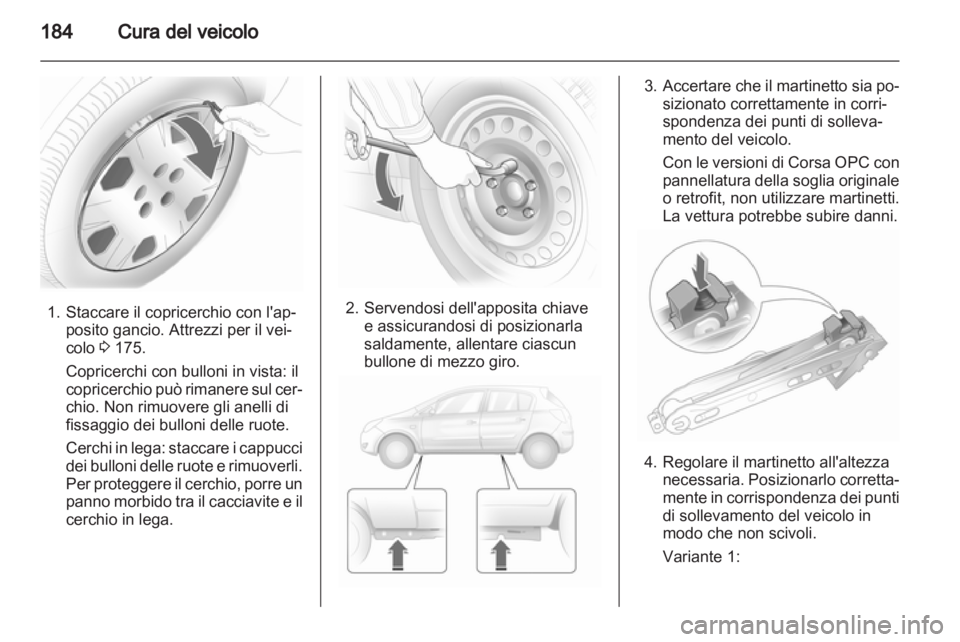 OPEL CORSA 2012.5  Manuale di uso e manutenzione (in Italian) 