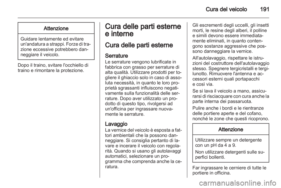 OPEL CORSA 2012.5  Manuale di uso e manutenzione (in Italian) 