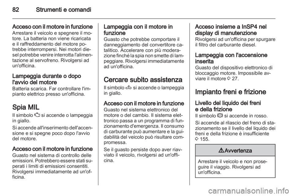 OPEL CORSA 2012.5  Manuale di uso e manutenzione (in Italian) 