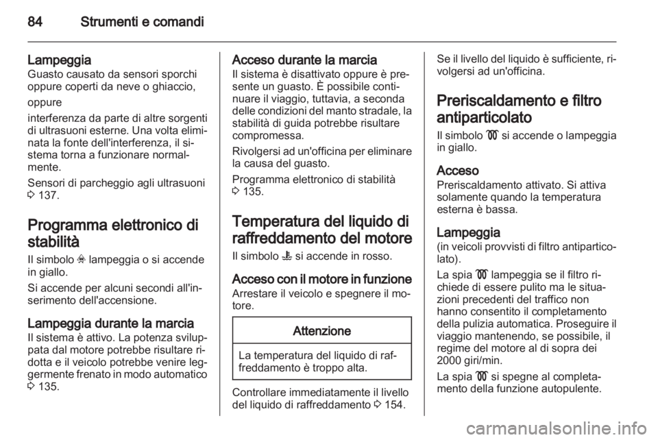 OPEL CORSA 2012.5  Manuale di uso e manutenzione (in Italian) 