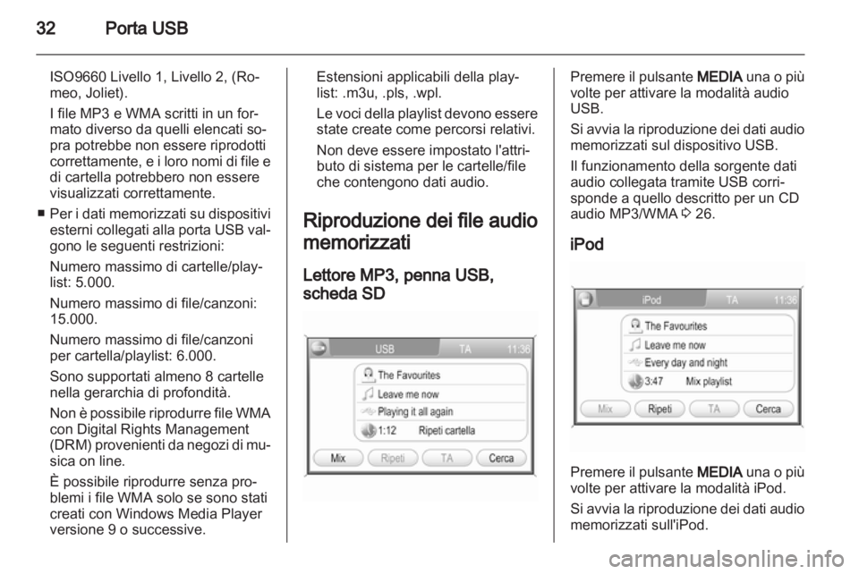 OPEL CORSA 2013  Manuale del sistema Infotainment (in Italian) 