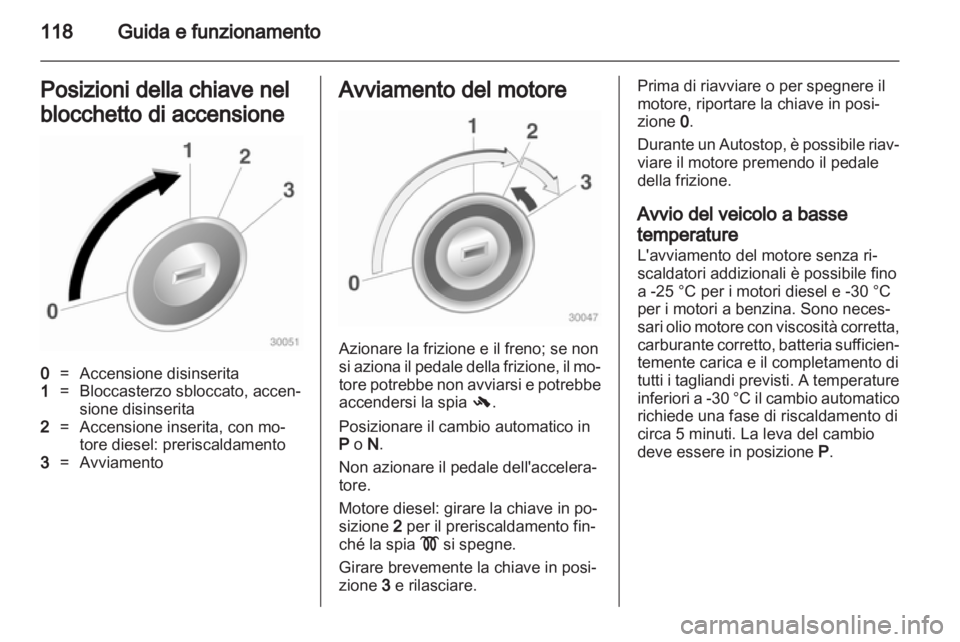 OPEL CORSA 2013  Manuale di uso e manutenzione (in Italian) 