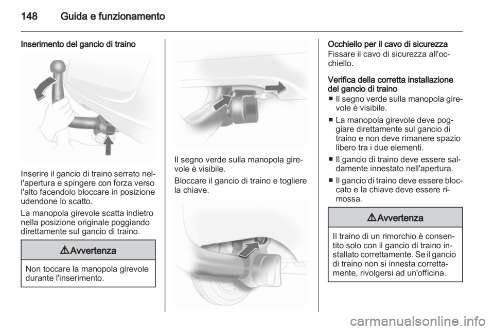 OPEL CORSA 2013  Manuale di uso e manutenzione (in Italian) 