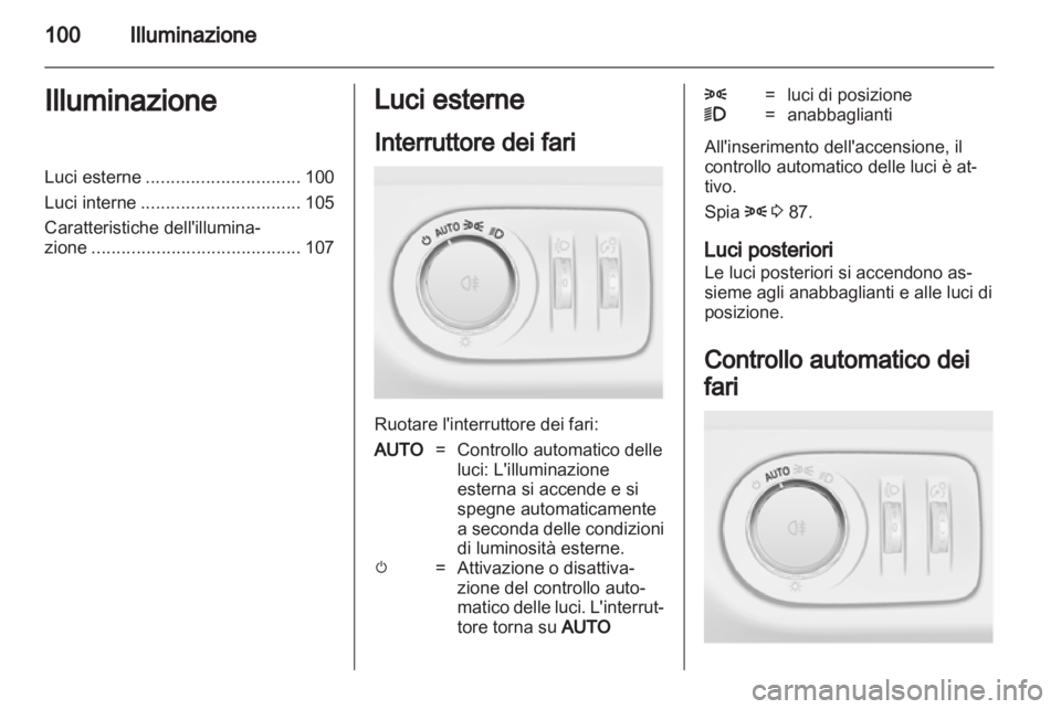 OPEL CORSA 2013.5  Manuale di uso e manutenzione (in Italian) 