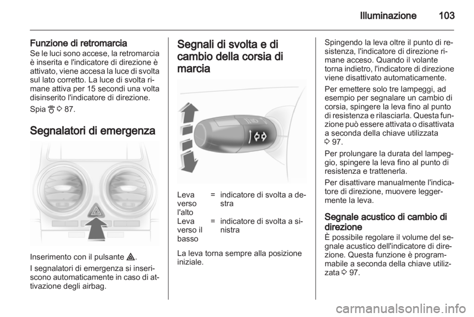 OPEL CORSA 2013.5  Manuale di uso e manutenzione (in Italian) 