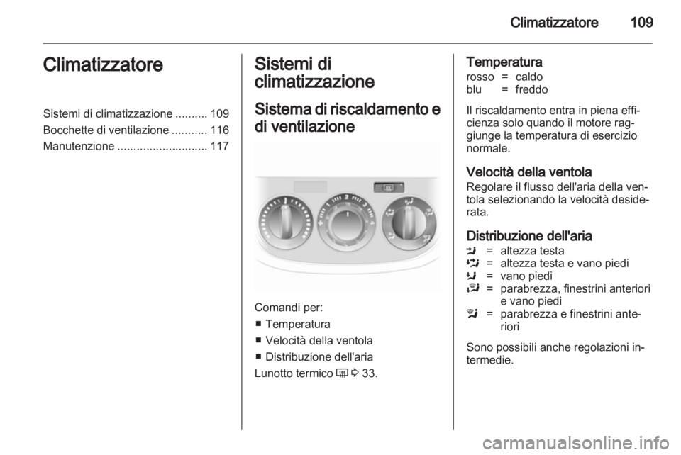 OPEL CORSA 2013.5  Manuale di uso e manutenzione (in Italian) 