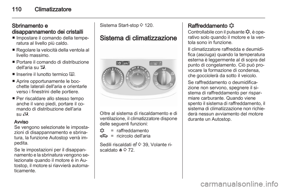 OPEL CORSA 2013.5  Manuale di uso e manutenzione (in Italian) 