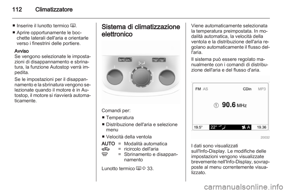 OPEL CORSA 2013.5  Manuale di uso e manutenzione (in Italian) 