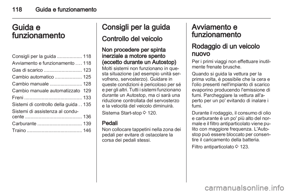 OPEL CORSA 2013.5  Manuale di uso e manutenzione (in Italian) 