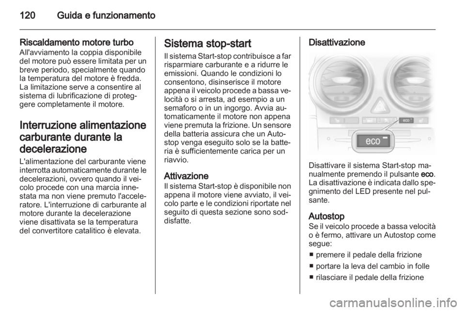 OPEL CORSA 2013.5  Manuale di uso e manutenzione (in Italian) 