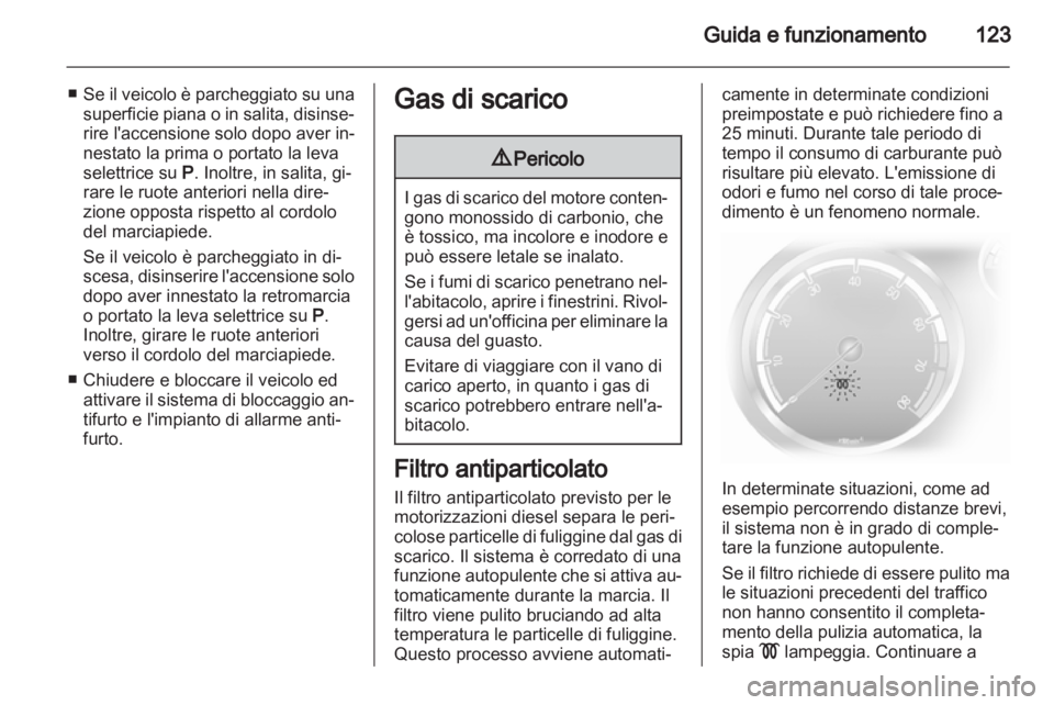 OPEL CORSA 2013.5  Manuale di uso e manutenzione (in Italian) 