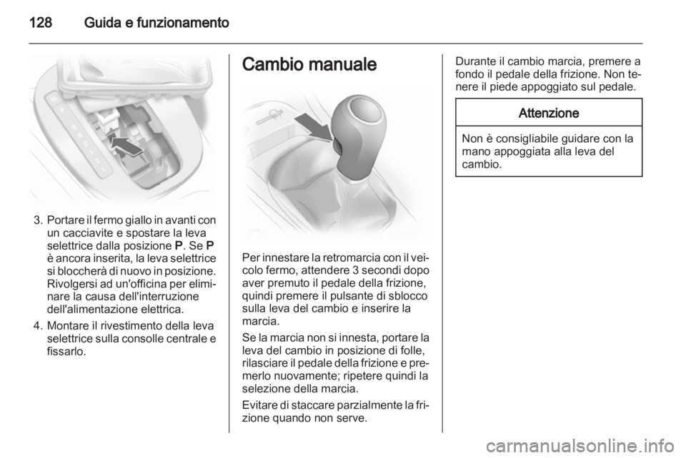 OPEL CORSA 2013.5  Manuale di uso e manutenzione (in Italian) 