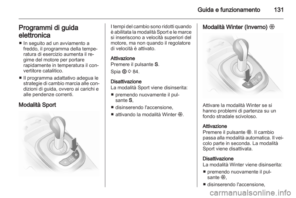 OPEL CORSA 2013.5  Manuale di uso e manutenzione (in Italian) 