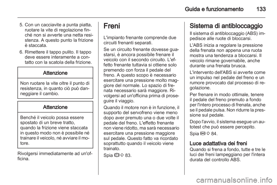 OPEL CORSA 2013.5  Manuale di uso e manutenzione (in Italian) 