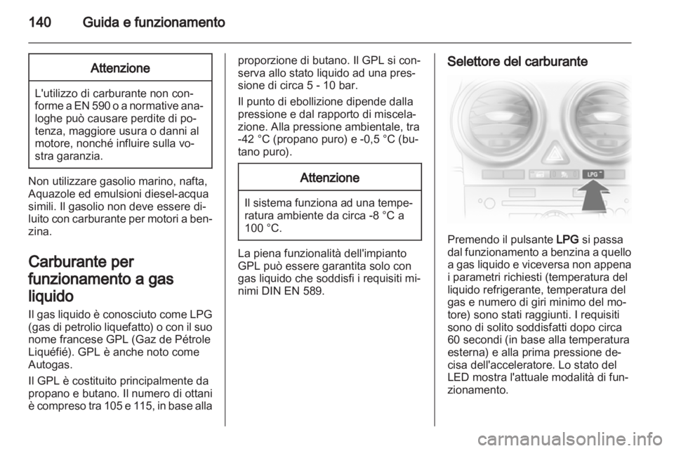 OPEL CORSA 2013.5  Manuale di uso e manutenzione (in Italian) 