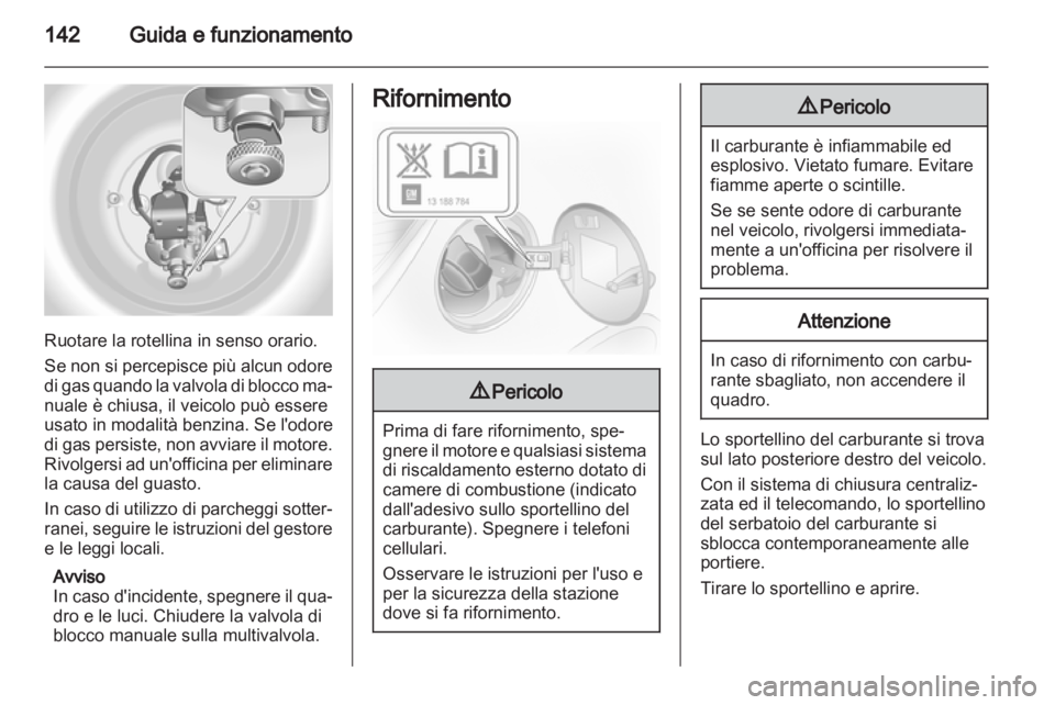 OPEL CORSA 2013.5  Manuale di uso e manutenzione (in Italian) 
