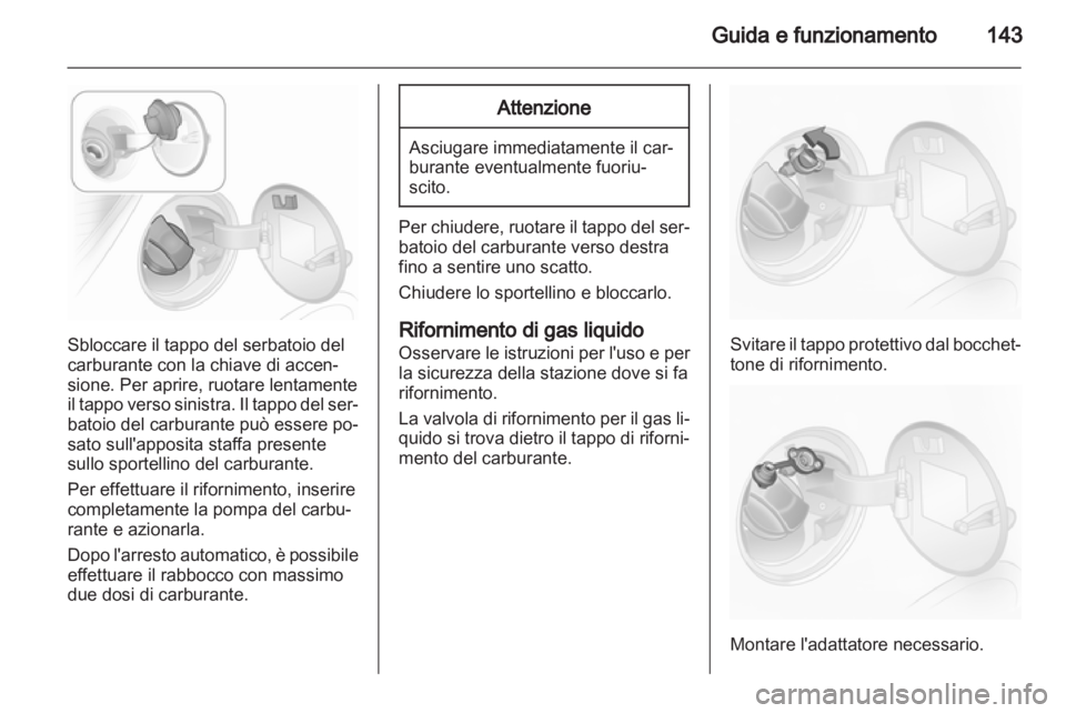 OPEL CORSA 2013.5  Manuale di uso e manutenzione (in Italian) 