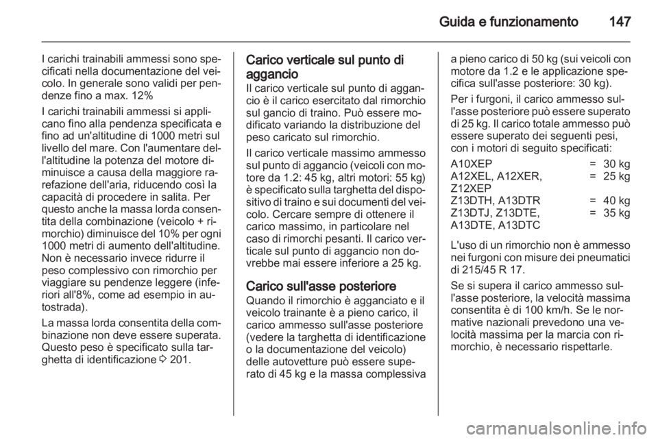 OPEL CORSA 2013.5  Manuale di uso e manutenzione (in Italian) 