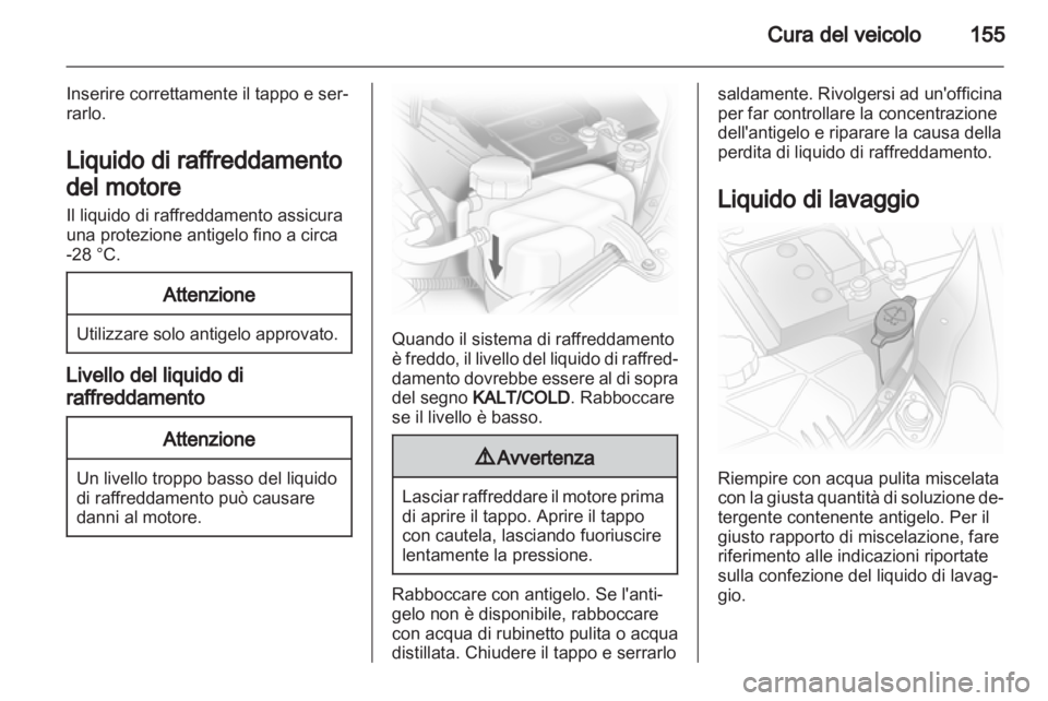 OPEL CORSA 2013.5  Manuale di uso e manutenzione (in Italian) 