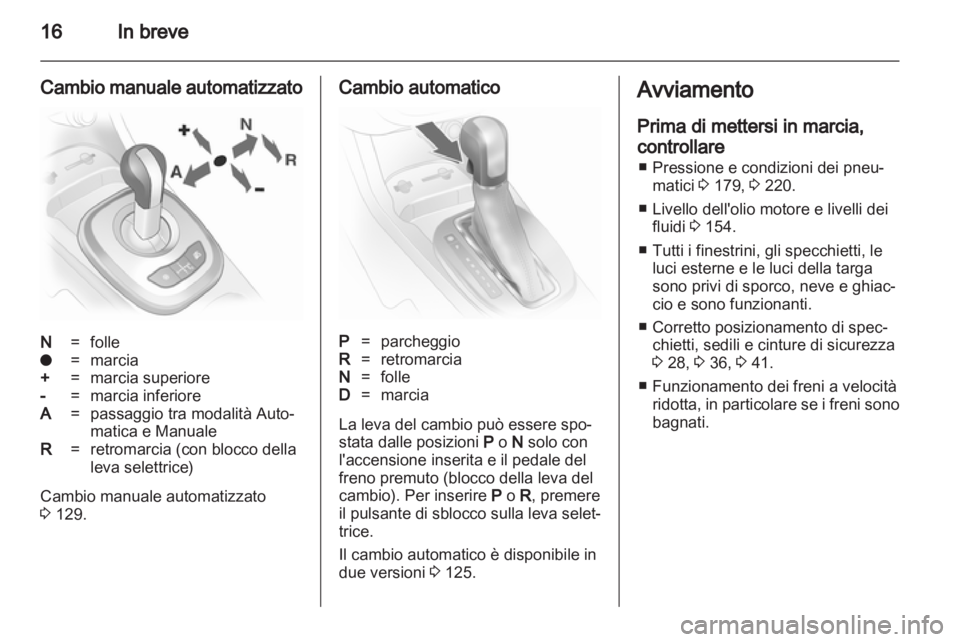 OPEL CORSA 2013.5  Manuale di uso e manutenzione (in Italian) 