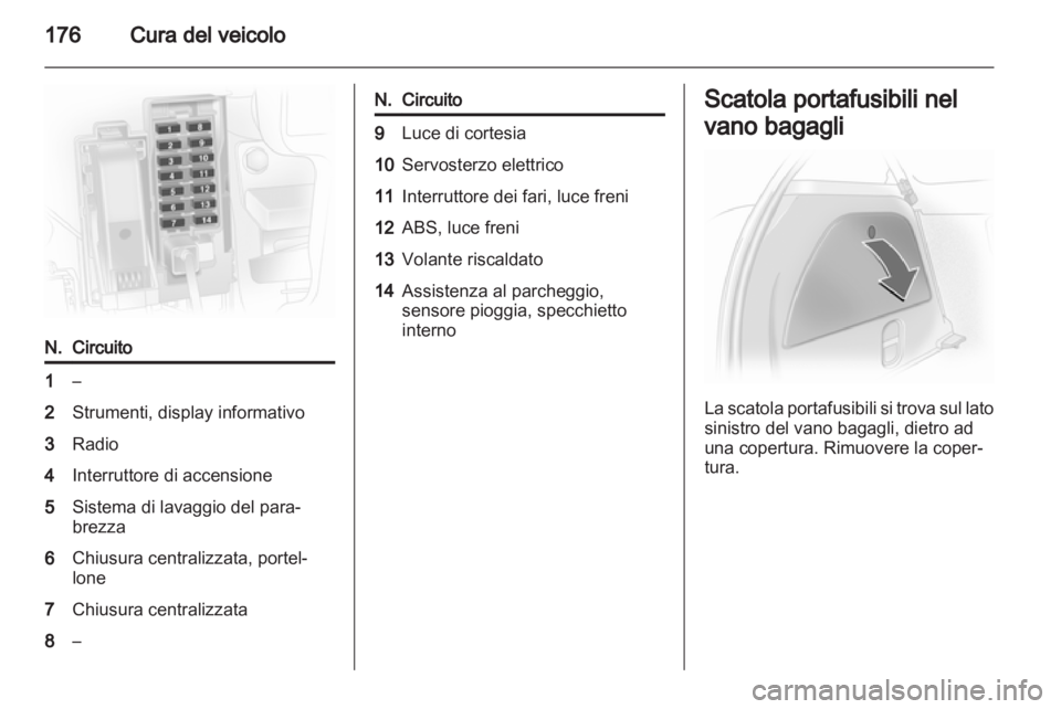 OPEL CORSA 2013.5  Manuale di uso e manutenzione (in Italian) 