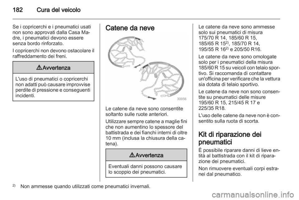 OPEL CORSA 2013.5  Manuale di uso e manutenzione (in Italian) 