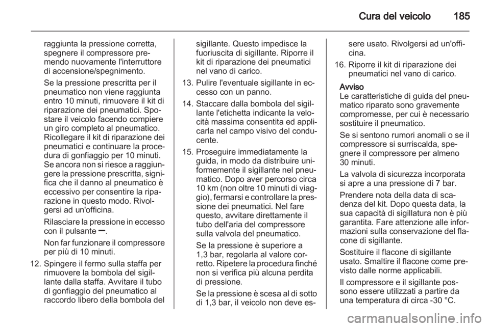 OPEL CORSA 2013.5  Manuale di uso e manutenzione (in Italian) 