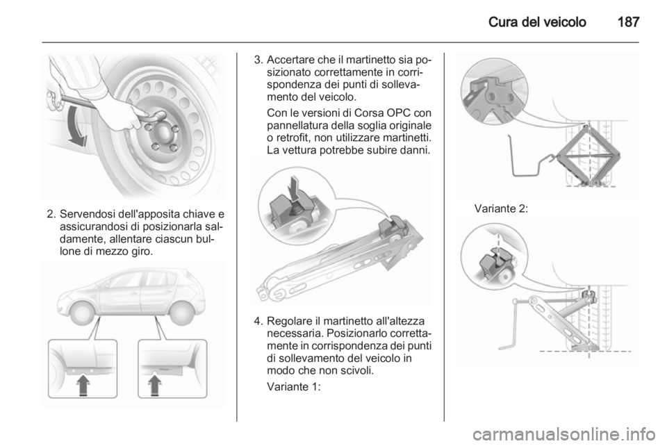 OPEL CORSA 2013.5  Manuale di uso e manutenzione (in Italian) 