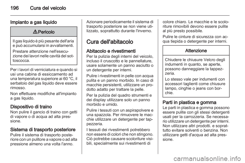 OPEL CORSA 2013.5  Manuale di uso e manutenzione (in Italian) 