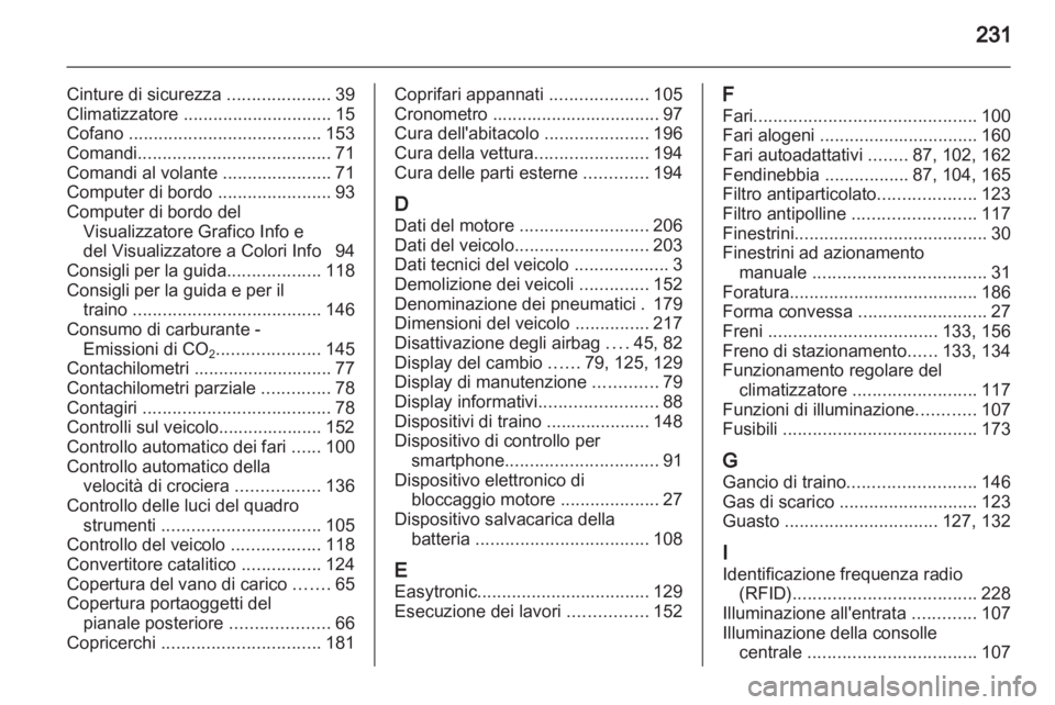 OPEL CORSA 2013.5  Manuale di uso e manutenzione (in Italian) 