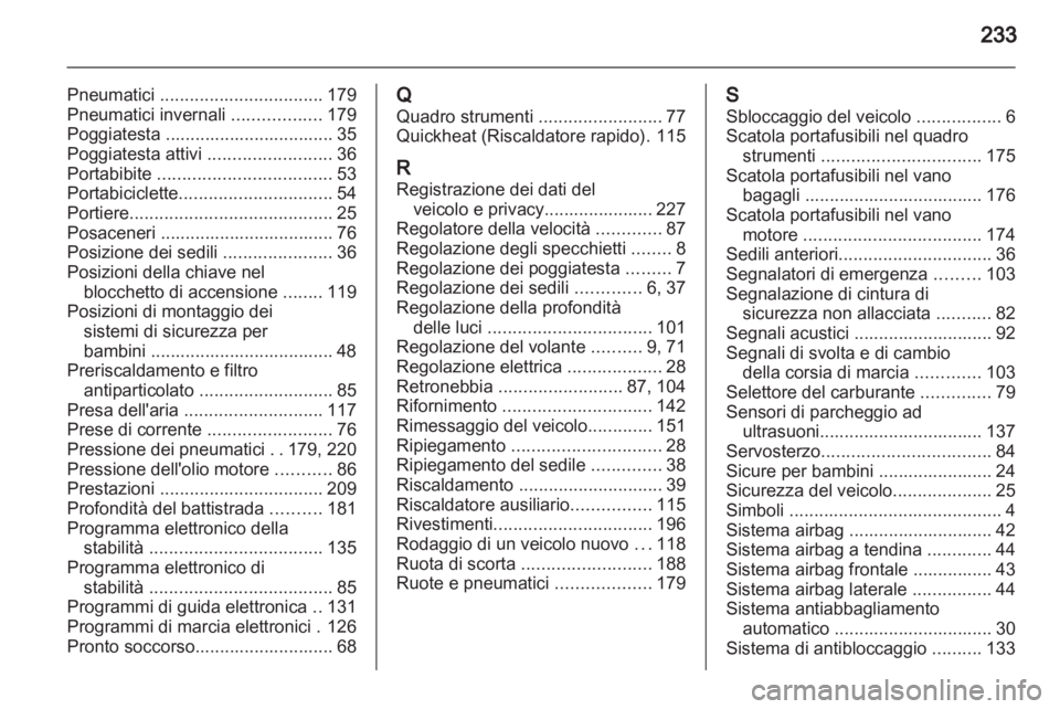 OPEL CORSA 2013.5  Manuale di uso e manutenzione (in Italian) 