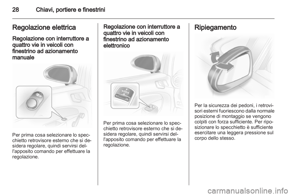 OPEL CORSA 2013.5  Manuale di uso e manutenzione (in Italian) 