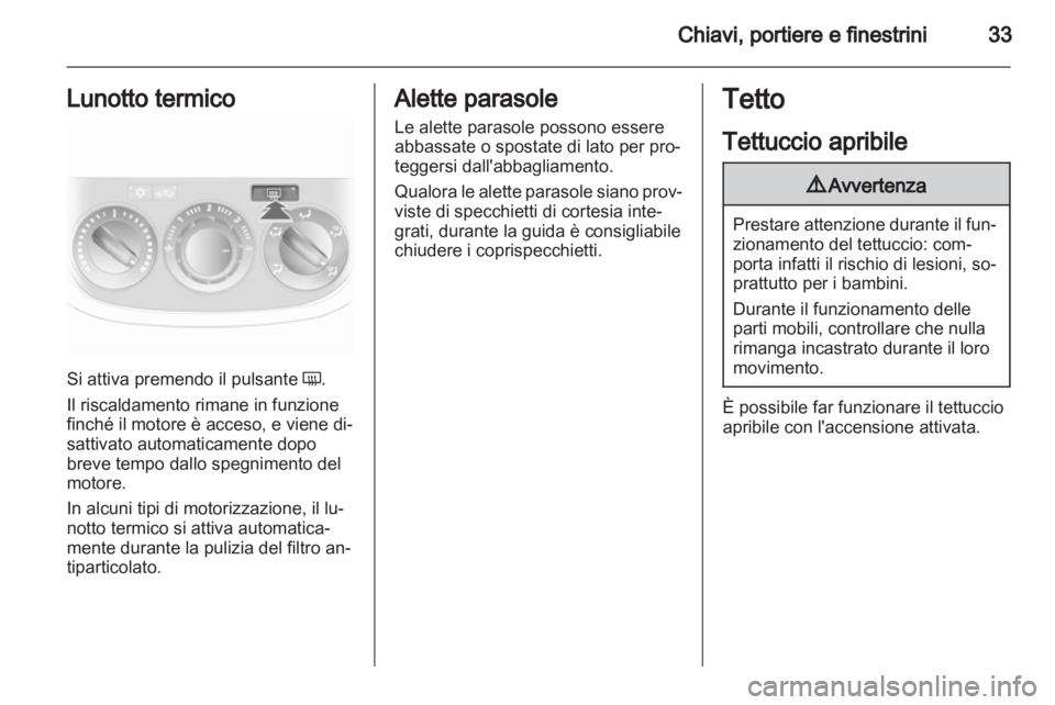 OPEL CORSA 2013.5  Manuale di uso e manutenzione (in Italian) 