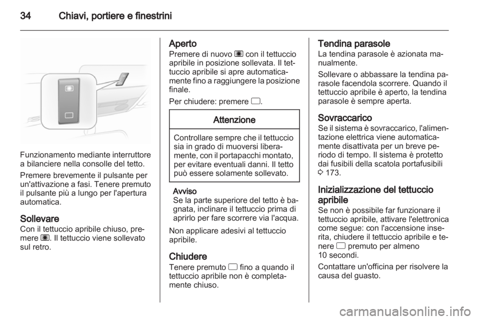 OPEL CORSA 2013.5  Manuale di uso e manutenzione (in Italian) 