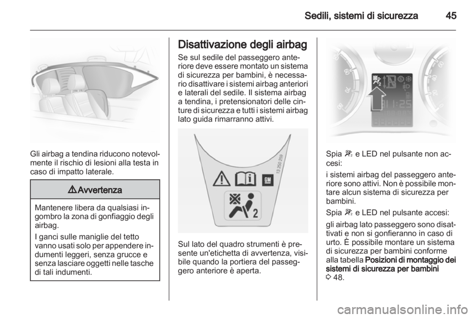 OPEL CORSA 2013.5  Manuale di uso e manutenzione (in Italian) 