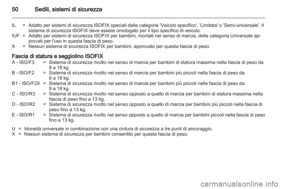 OPEL CORSA 2013.5  Manuale di uso e manutenzione (in Italian) 